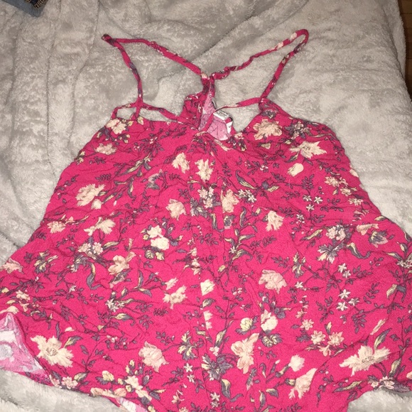 american eagle floral tank top - Picture 1 of 2